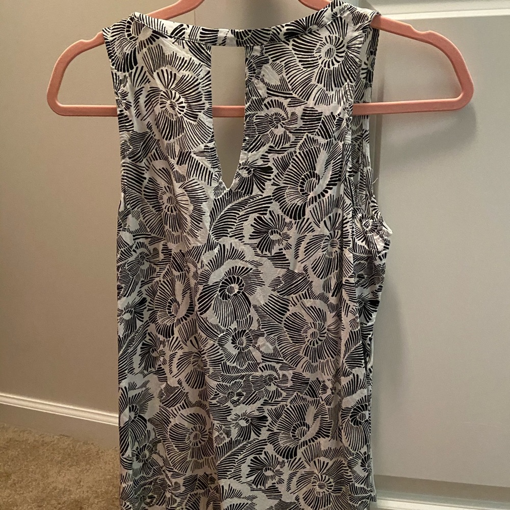 Black and white shirt